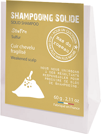 shampoing solide au soufre