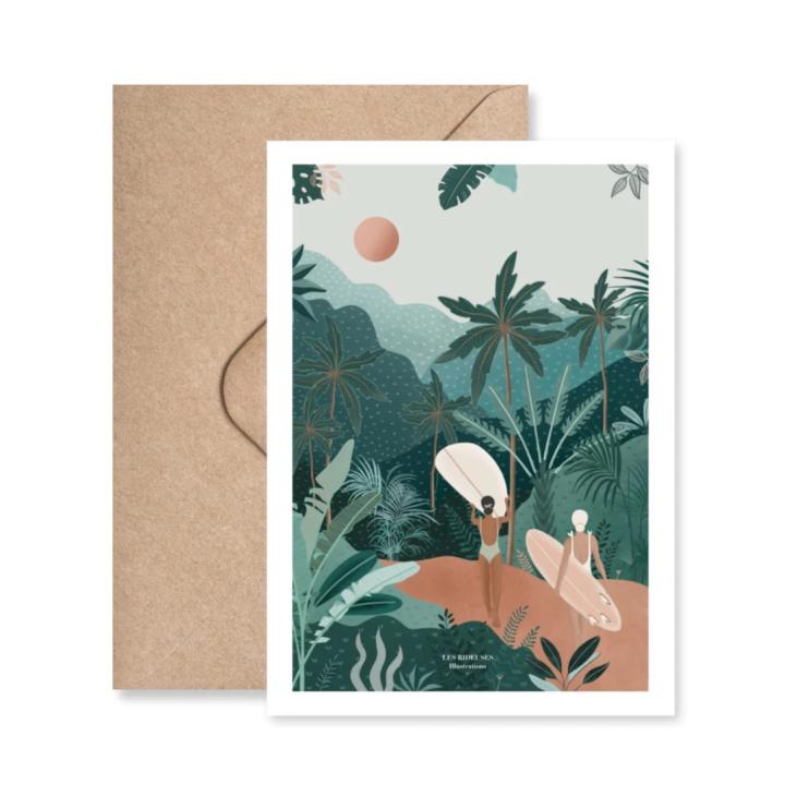 Carte Postale Jungle Vibes les Rideuses