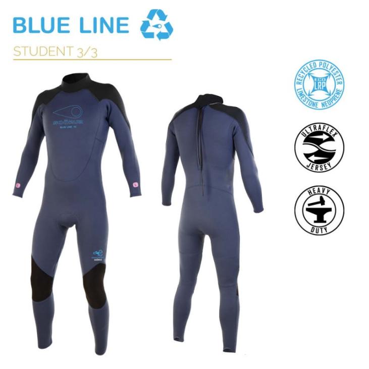 Combinaison 3/3 blue line Oysterprene Blue HOMME - SOORUZ