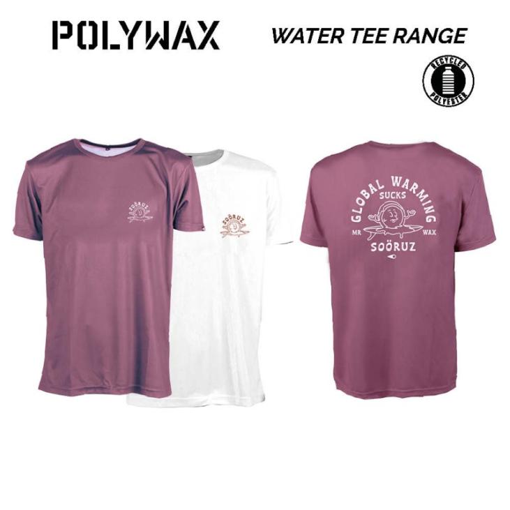 T-SHIRT SOORUZ WATER LS POLYWAX ROSE