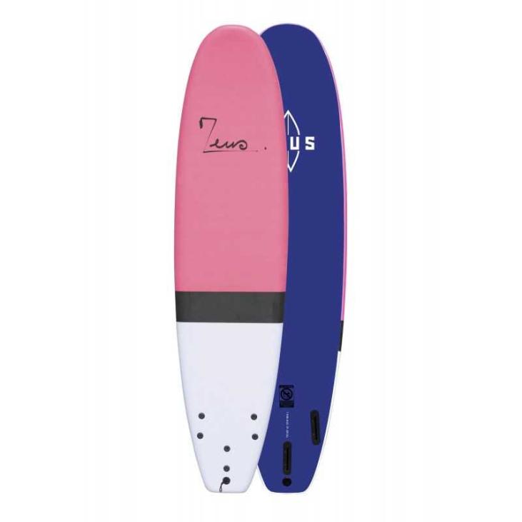 Zeus Surfboard - Softboard Classic 7'6 Rosa EVA