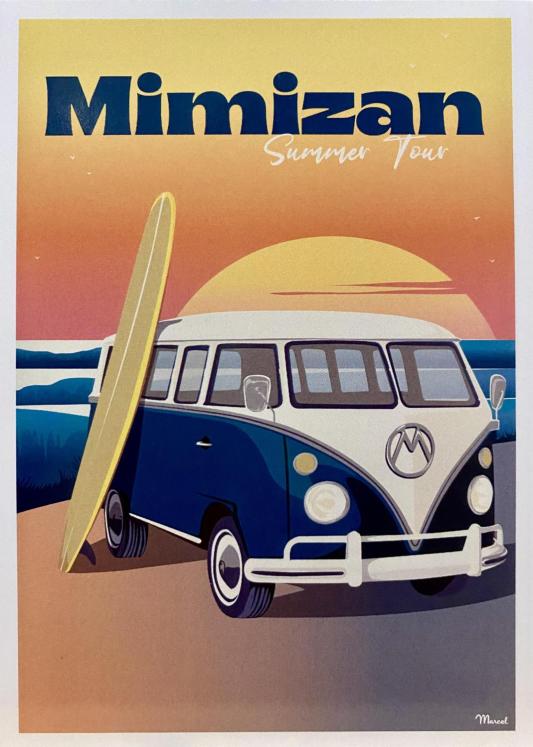 Affiche Marcel Mimizan Summer Tour