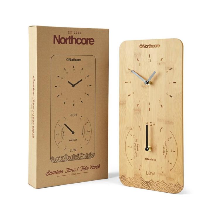 Combo Horloge de marée murale bambou - Northcore