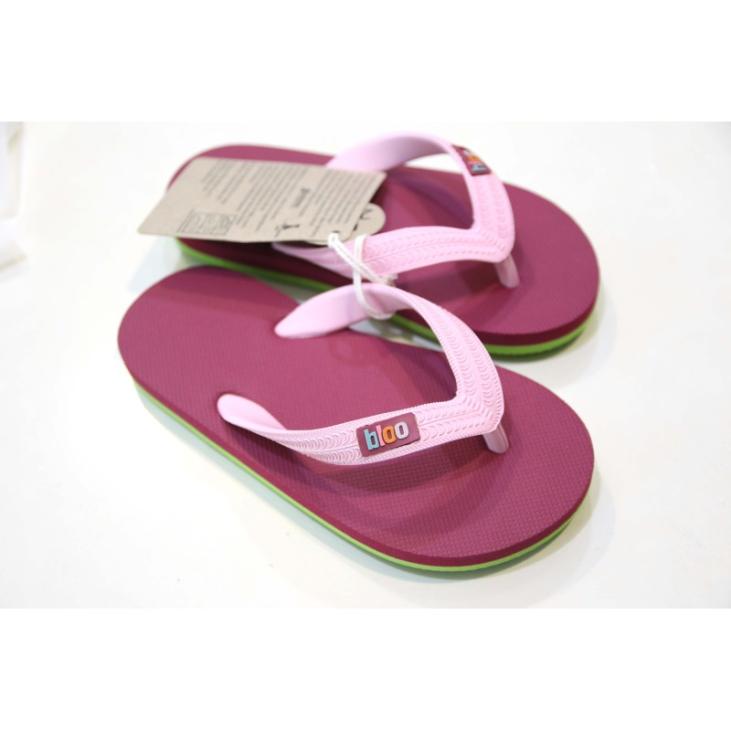TONG HIPPOBLOO TANGO VIOLET LIME / STRAP PINK
