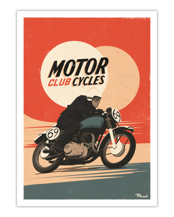Affiche  Motorcycles