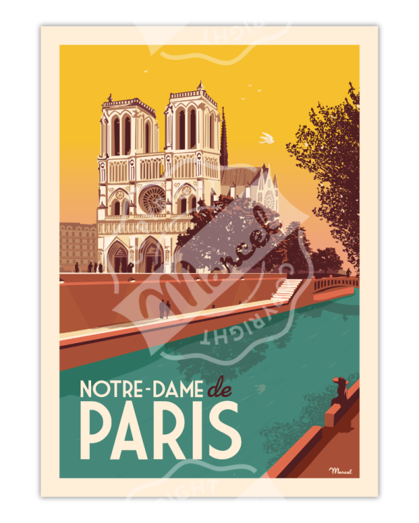 Affiche  Notre Dame de Paris
