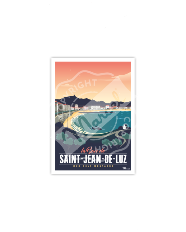 Carte postale MARCEL Saint-Jean-De-Luz La baie