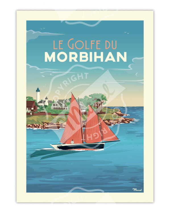 Affiche Le Golf du Morbihan
