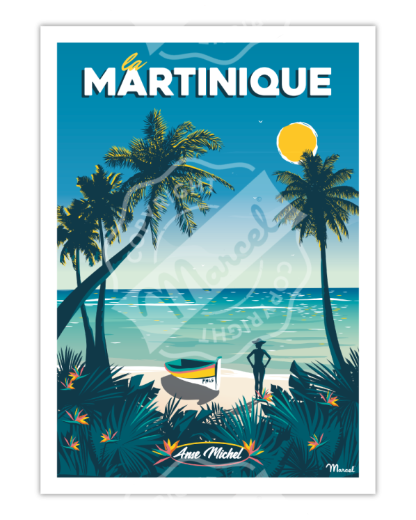 Affiche   La Martinique