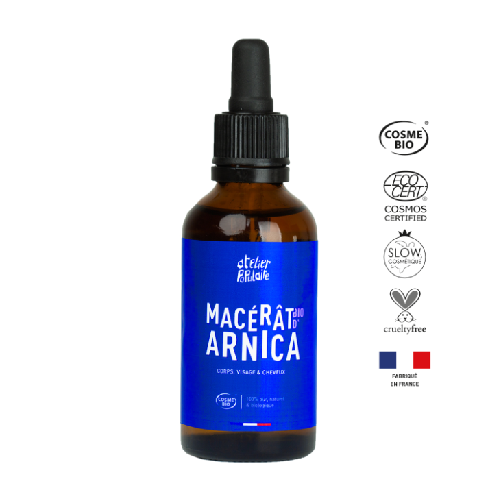 Macérât Arnica Bio France | COSMOS CERTIFIED | 50mL - ATELIER POPULAIRE