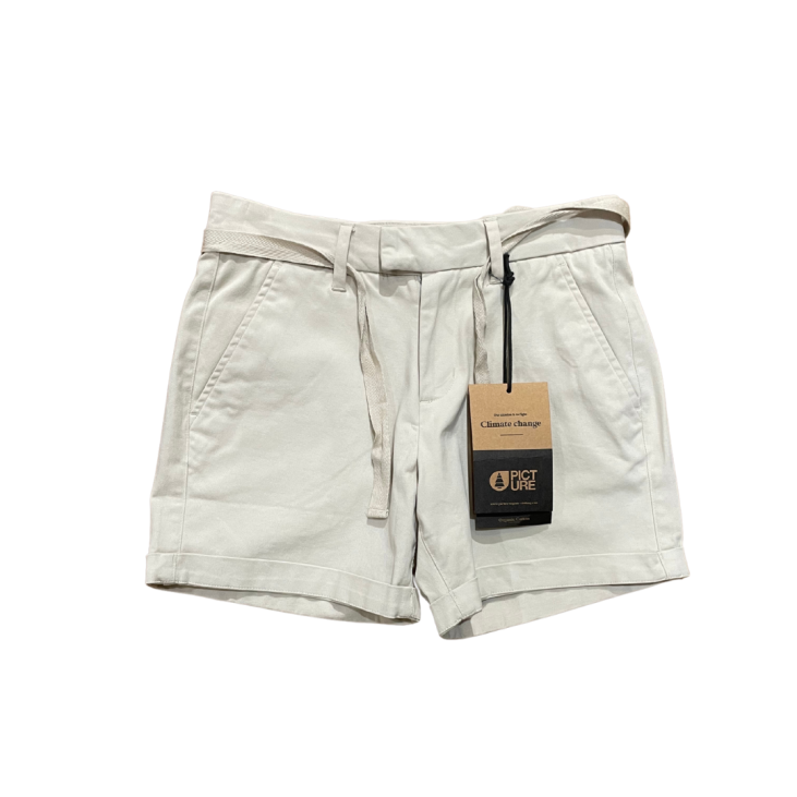 Short Anjel Chino Beige Ceinture ficelle - Picture Organic Clothing