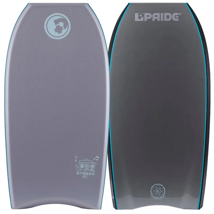 Bodyboard Pride Stereo PE recyclé HD Grey / Grey - 41