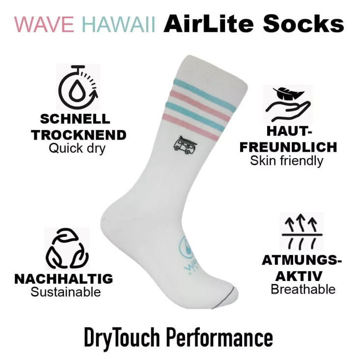 Chaussettes WAVE HAWAII AirLite DryTouch - VAN