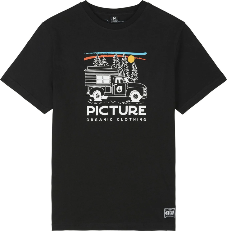 T-shirt Custom Van BLACK Enfant Picture Organic