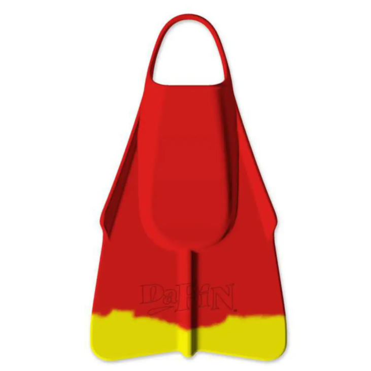 Palmes DAFIN Lifeguard rouge & jaune