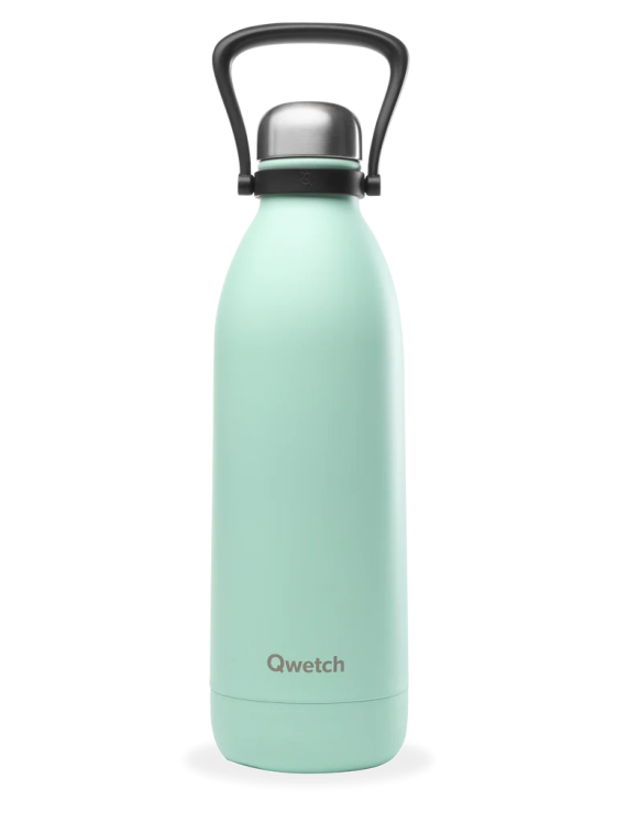 Bouteille isotherme inox Qwetch Titan Pastel Vert 1500ml