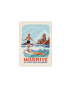 Carte postale MARCEL Biarritz RETRO SURF