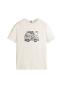 T-SHIRT DAD & SON DOGTRAVEL TEE WHITE - PICTURE ORGANIC CLOTHING