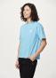 tshirt bleu coton, t-shirt cotton biologique picture organic clothing