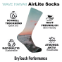Chaussettes WAVE HAWAII AirLite DryTouch - SUN SET
