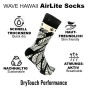 Chaussettes WAVE HAWAII AirLite DryTouch - FEUILLE