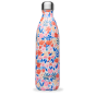Bouteille isotherme 1000ML Qwetch - red flora