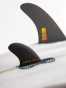 Dérives Surf Feather Fins - TWINS + stabilisateur AKILA AIPA - Click tab