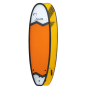 Zeus Surfboard - 6'6 MAMBA